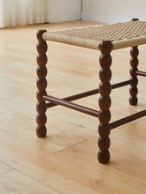 Alinda Solid Wood Low Stool Nordic Living Room Home - ALINDA DECOR