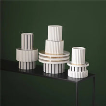Alinda statue แจกันเซรามิกแนวนอร์ดิกสำหรับตกแต่งบ้าน - ALINDA DECOR