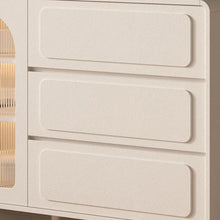 Alinda Storage Display Sideboard Cabinet Wood Shelf 8830 - ALINDA DECOR