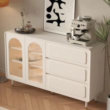 Alinda Storage Display Sideboard Cabinet Wood Shelf 8830 - ALINDA DECOR