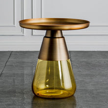 Alinda Table Rivet Mirrored Coffee Table Multifunctional Glass Coffee Table - ALINDA DECOR