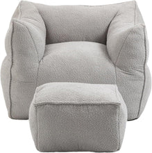 Bean Bag Chair - Comfy Lazy Chair with Memory Foam, Cozy BeanBag Chairs for Adults - ALINDA DECOR