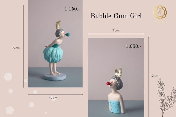 Bubble Gum Girl - ALINDA DECOR