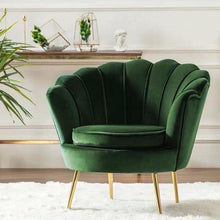 พร้อมส่ง | เก้าอี้เปลือกหอย เก้าอี้นั่งเล่น เขียวเข้ม / 1 ที่นั่ง เครื่องใช้ในบ้าน/เฟอร์นิเจอร์/โซฟา