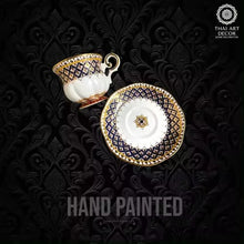 WINDSOR Cup And Saucer 200 ML Handpainted Premium Handicraft Best Seller From Thailand Luxury Collection
