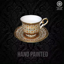 WINDSOR Cup And Saucer 200 ML Handpainted Premium Handicraft Best Seller From Thailand Luxury Collection