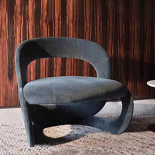 Design Modern Simple Chair Back Support black Living Room - ALINDA DECOR