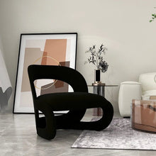 Design Modern Simple Chair Back Support black Living Room - ALINDA DECOR