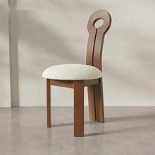 Dining Chair Creative Design Walnut Color - ALINDA DECOR