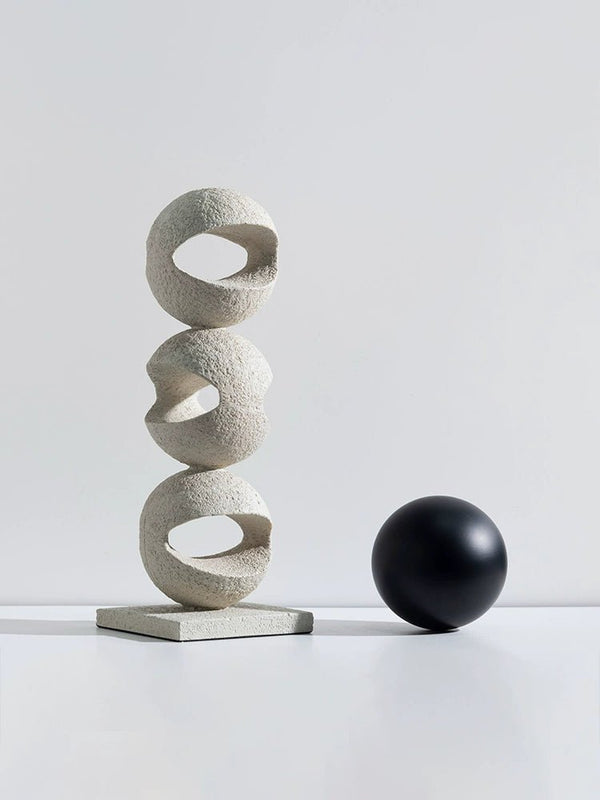 Dnnni Endless Ball Ornaments Resin Simple and Modern Furnishings Living Room - ALINDA DECOR