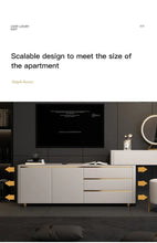 Dressing table + mirror + TV Cabinet - ALINDA DECOR