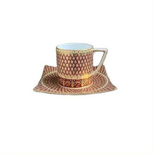 EXTREME 230 ml ONE Tea Coffee Cup And Saucer Handpainted Premium Handicraft Best Seller From Thailand Luxury Collection - ALINDA DECOR