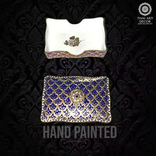 Jewelry Name Card Case Hand Painted In Traditional Thai Design With Love By Our In House Artisans Luxury Collection - ALINDA DECOR