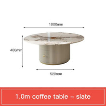 Glass Coffee Table TV Cabinet Rectangle Center Tables White Display Sideboard With Drawers Round Corners Muebles Room Furniture - ALINDA DECOR