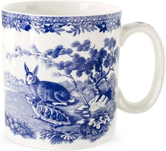 Spode Blue Room Aesop's Fables Archive Mug 16oz