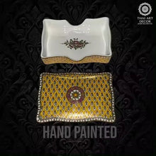 Jewelry Name Card Case Hand Painted In Traditional Thai Design With Love By Our In House Artisans Luxury Collection - ALINDA DECOR