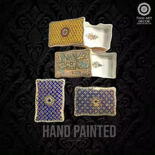 Jewelry Name Card Case Hand Painted In Traditional Thai Design With Love By Our In House Artisans Luxury Collection - ALINDA DECOR