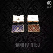 Jewelry Name Card Case Hand Painted In Traditional Thai Design With Love By Our In House Artisans Luxury Collection - ALINDA DECOR