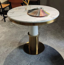 Light Luxury and Simplicity Post - Modern Marble Conference Table - ALINDA DECOR