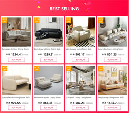 Minimalist Modern Living Room Sofa Luxury European Lounge Living Room Sofa Lazy Tiny Home Wohnzimmer Sofas Household Products - ALINDA DECOR