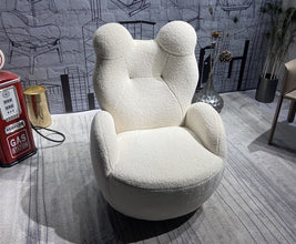 Modern Hot Selling Living Room Leisure chair Dezeen Cuddly bear - like Lounge Deluxe chair for living room and hotel use - ALINDA DECOR