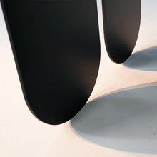 Modern simple creative black tea table small apartment living room - ALINDA DECOR