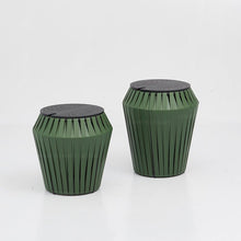 multifunction round storage stool ottoman - ALINDA DECOR