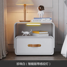 นอร์ดิกที่เรียบง่าย nightstands ตู้เก็บของห้องนอนมินิโต๊ะข้างเตียงมีลิ้นชักยืนภายในเฟอร์นิเจอร์ nachtttisch - ALINDA DECOR