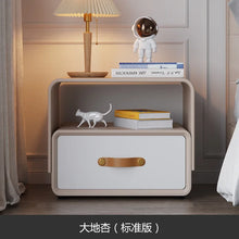 นอร์ดิกที่เรียบง่าย nightstands ตู้เก็บของห้องนอนมินิโต๊ะข้างเตียงมีลิ้นชักยืนภายในเฟอร์นิเจอร์ nachtttisch - ALINDA DECOR