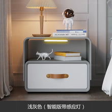 นอร์ดิกที่เรียบง่าย nightstands ตู้เก็บของห้องนอนมินิโต๊ะข้างเตียงมีลิ้นชักยืนภายในเฟอร์นิเจอร์ nachtttisch - ALINDA DECOR