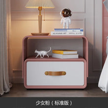นอร์ดิกที่เรียบง่าย nightstands ตู้เก็บของห้องนอนมินิโต๊ะข้างเตียงมีลิ้นชักยืนภายในเฟอร์นิเจอร์ nachtttisch - ALINDA DECOR