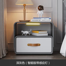 นอร์ดิกที่เรียบง่าย nightstands ตู้เก็บของห้องนอนมินิโต๊ะข้างเตียงมีลิ้นชักยืนภายในเฟอร์นิเจอร์ nachtttisch - ALINDA DECOR