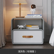 นอร์ดิกที่เรียบง่าย nightstands ตู้เก็บของห้องนอนมินิโต๊ะข้างเตียงมีลิ้นชักยืนภายในเฟอร์นิเจอร์ nachtttisch - ALINDA DECOR