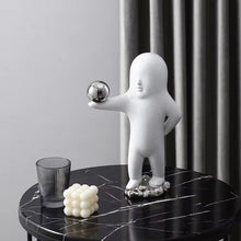 Noir Minimalistic Home Sculpture - ALINDA DECOR