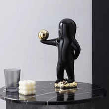 Noir Minimalistic Home Sculpture - ALINDA DECOR