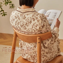 Nordic Dining Chair Solid Wood Chair Cherrywood Log Oak Minimalist Japanese Style Restaurant and Cafe Household Armchair - ALINDA DECOR