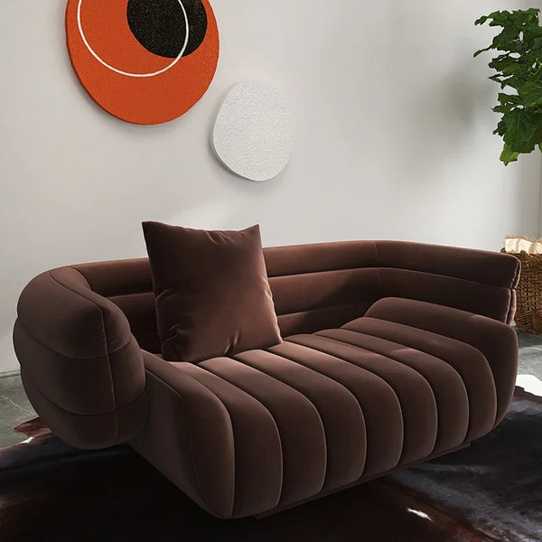 โซฟาห้องนั่งเล่นนอร์ดิก perabot rumah แบบแยกส่วน  ดีไซน์สวยแบบเรียบง่าย - ALINDA DECOR