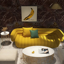 โซฟาห้องนั่งเล่นนอร์ดิก perabot rumah แบบแยกส่วน  ดีไซน์สวยแบบเรียบง่าย - ALINDA DECOR