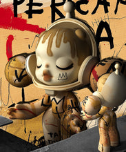 POP MART MEGA α SKULLPANDA 1000% JEAN - MICHEL BASQUIAT - ALINDA DECOR