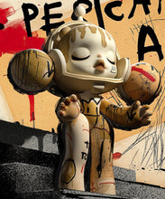 POP MART MEGA α SKULLPANDA 400% JEAN - MICHEL BASQUIAT - ALINDA DECOR