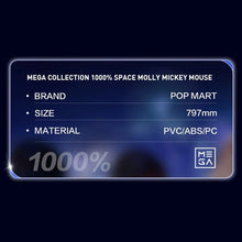 POP MART MEGA Space Molly 1000% Mickey & Minnie - ALINDA DECOR