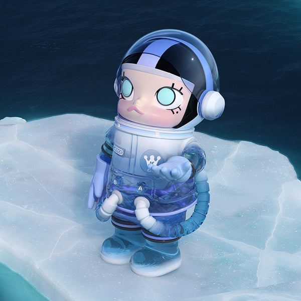 POP MART MEGA Space Molly 400% Glacier - ALINDA DECOR