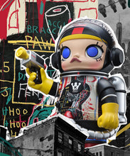 POP MART MEGA Space Molly 400% JEAN - MICHEL BASQUIAT - ALINDA DECOR