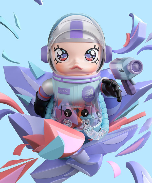 POP MART MEGA Space Molly 400% Louis De Guzman - ALINDA DECOR