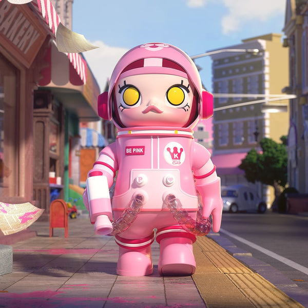 POP MART MEGA Space Molly 400% Pink Panther - ALINDA DECOR