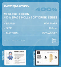 POP MART MEGA Space Molly 400% Soft Drinks Series Blind Box - ALINDA DECOR